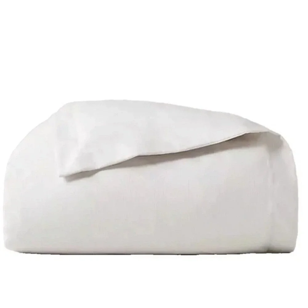 Ralph Lauren Full Queen Duvet Cover Lovan Jacquard White Organic Cotton New $425